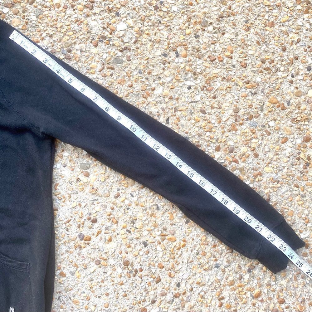 VS Black Full Zip Hoodie Sweatshirt Angel Bling XS - Picture 7 of 11